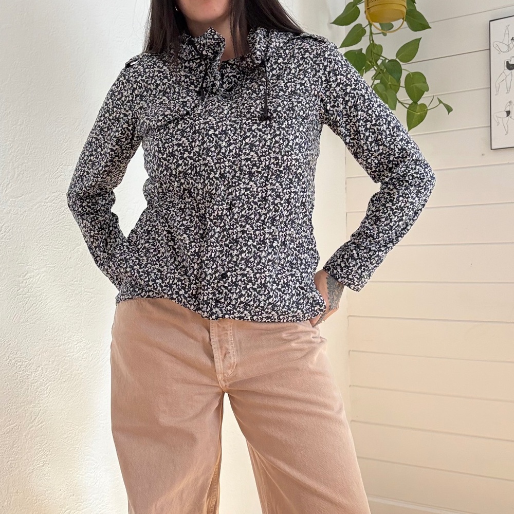Comptoir des cottoniers floral windbreaker